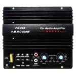 Placa amplificadora de coche PA-60A de 12 V y 600 W, módulo de subwoofer de audio de alta potencia