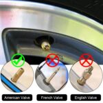 Juego de 33 herramientas de reparación e instalación de núcleos de válvulas de neumáticos de bicicletas y automóviles, A, B - Imagen 4