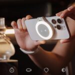 PGYTECH P-PG-012 Luz de relleno magnética para teléfono celular Luces para fotografía para toma de fotografías en vivo MagSafe - Imagen 2