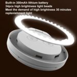 PGYTECH P-PG-012 Luz de relleno magnética para teléfono celular Luces para fotografía para toma de fotografías en vivo MagSafe - Imagen 3