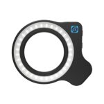 APEXEL APL-FL26 Luz de relleno para fotografía macro con anillo delgado tricolor de 9 velocidades y naturaleza muerta para joyería y alimentos