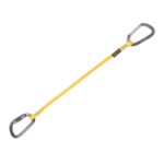 XINDA XD-A9561 Equipo de escalada de montaña para exteriores Cuerda elástica con hebilla telescópica antipérdida, Automatic Lock+Straight Lock