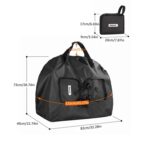 Bolsa de almacenamiento impermeable para bicicleta plegable de 20 pulgadas Rhinowalk RF203BK, RF203BK - Imagen 3