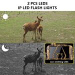 Cámara de caza 4G con visión nocturna, tarjeta SIM, HD 8K, 60 MP, foto y vídeo, PR801LTE USA  Australia Version - Imagen 4