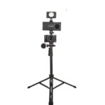 YUNTENG 91666L 18.5-67 Inch Adjustable Tripod Selfie Stick With Remote Control For Phone and Camera, 91666L - Imagen 2