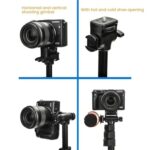 YUNTENG 91666L 18.5-67 Inch Adjustable Tripod Selfie Stick With Remote Control For Phone and Camera, 91666L - Imagen 4