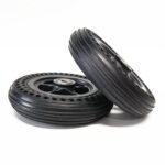 For Sida / Motus Wheelchair 6 inch Pneumatic Front Cellular Solid Tire Whole Wheel, 6 x 1 1 / 4 - Imagen 4