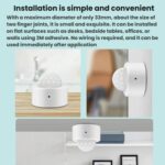 Zigbee Smart Home Motion Sensor, Supports for Home Assistant, IR - Imagen 4