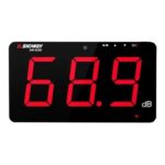 9.6 inch Wall Mounted Decibel Meter Large Screen Environmental Noise Monitor, SW-525C, SW-525D