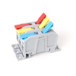 75A Quick-Press Terminal Block Wire Connector, LT-25 3 In 3 Out - Imagen 2