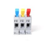 75A Quick-Press Terminal Block Wire Connector, LT-25 3 In 3 Out - Imagen 3