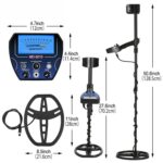 Detector de metales portátil Goint MD-6010, detector de oro subterráneo de alta sensibilidad, buscador de tesoros para exteriores. - Imagen 3