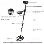 Detector de metales portátil Goint MD-6010, detector de oro subterráneo de alta sensibilidad, buscador de tesoros para exteriores. - Imagen 4