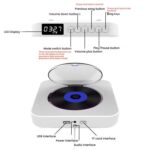 Kecag KC-807 Wall-mounted Home Retro Bluetooth CD Player, AU Plug - Imagen 4