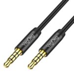 VegGieg 3.5mm Male To Male Aux Audio Cable Phone Computer Car Earphone Listening Audio Connection Cable, 1m
