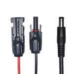 Cable de carga de panel solar MC4 a DC5521 para centrales eléctricas portátiles - Imagen 3