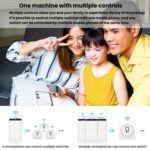 Smart Switch Voice Timer Switch For Amazon Alexa / Google Assistant, FS-03Z5 3CH ZigBee 10A - Imagen 4