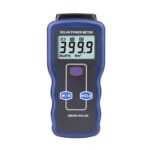 Medidor de radiación solar con pantalla LCD
