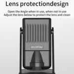 K300 Home 1080P Wireless Projector Mini 4K HD Smart Projector, AU Plug - Imagen 3