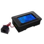 Multifunctional Electric Meter AC Digital Voltage Frequency Monitor, AC 100A 22000W With Transformer