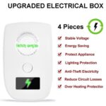 Energy Saving Air Conditioner Stabilizer Home Commercial Use High Efficiency Intelligent Voltage Stabilizer, EU Plug - Imagen 3