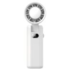WT21 Handheld Cooling Fan Foldable Ice Pack Fan With Battery Level Display