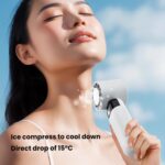 ZK03 Digital Display Cooling Fan USB Silent Handheld Cold Compress Fan - Imagen 3