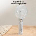 YL14 Transparent Handheld Fan USB Outdoor Portable Fan, YL14 - Imagen 4