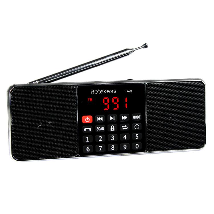 TBD0606231301A.jpg Retekess TR602 2 Band Bluetooth Radio MP3 Player, TR602 - Imagen 1
