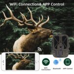 4K 120MP Infrared Hunting Camera Support APP Remote Mobile Viewing Photos / Videos, WiFi940Pro-Li - Imagen 2