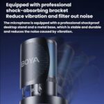 Condenser Microphone Computer Phone Recording Video Live Receiving Noise Reduction USB Mic, K3 - Imagen 4