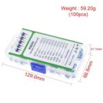100pcs /Set Adjustable Resistor Box Kit, 100pcs /Set - Imagen 3