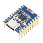 Mini Development Board Support Bluetooth / Zigbee / Thread Wireless Communication, WAVESHARE ESP32-H2-Zero-M With Pin