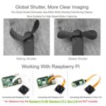 1.6MP M12 Mono Global Shutter Camera Module, 32427 - Imagen 3