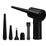 Computer Case Keyboard Cleaning USB Rechargeable Handheld Dust Blower, 2000mAh x 2