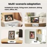 MSR-F1004 10.1 Inch WiFi-Enabled Auto-Rotating Smart Cloud Photo Frame IPS HD Touch Screen, US Plug - Imagen 4