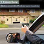 Multi-frequency Copy Rolling Code Roller Shutter Gate Barrier Garage Door Remote Control - Imagen 4