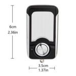 Para control remoto de puerta de garaje HORMANN HSE2-868-BS de 4 botones y 868 MHz - Imagen 2