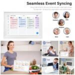 10.1-Inch WiFi Smart Digital Calendar Frame Planner Touchscreen Display With App Control, US Plug - Imagen 4