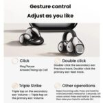 X62 150 Languages AI Translation Earphones Clip-On Digital Display Smart Bluetooth Earphones - Imagen 4