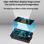 TEKM 8-100V Two-Wire Battery Power LCD Digital Display - Imagen 4