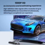 2 In 1 Wireless HDMI Transmitter 60m Mirroring Device Laptops PC 1080P 60Hz Wireless Extender - Imagen 4