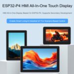 Waveshare ESP32-P4-WIFI6 HMI All-In-One Touch Display Development Board 10-Point Touch, 7 inch - Imagen 3