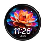 Waveshare Tuya T5-E1 1.75 Inch AMOLED Round Development Board QSPI Interface AI Large Models, GPS