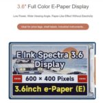 WAVESHARE 3.6 Inch E-Paper E6 Full-Color E-Ink Display, 600×400 Pixels, Raw Display - Imagen 2