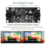 Módulo de cámara USB estéreo WAVESHARE AR0144 de 2 MP - Imagen 3