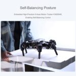 WAVESHARE Self-Balancing Controlled Bionic Hexapod Robot ESP32 Open Source - Imagen 4