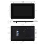 WAVESHARE 5-Inch DSI Capacitive Touchscreen IPS Tempered Glass Panel, Standard - Imagen 4