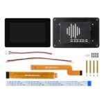 WAVESHARE 5-Inch DSI Capacitive Touchscreen IPS Tempered Glass Panel, With Case - Imagen 2