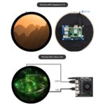 Pantalla táctil capacitiva redonda HDMI Waveshare de 7 pulgadas, LCD 1080x1080, multitáctil de 10 puntos para Raspberry Pi Arduino DIY - Imagen 4